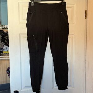 Jaanuu Black Jogger Scrub Pants